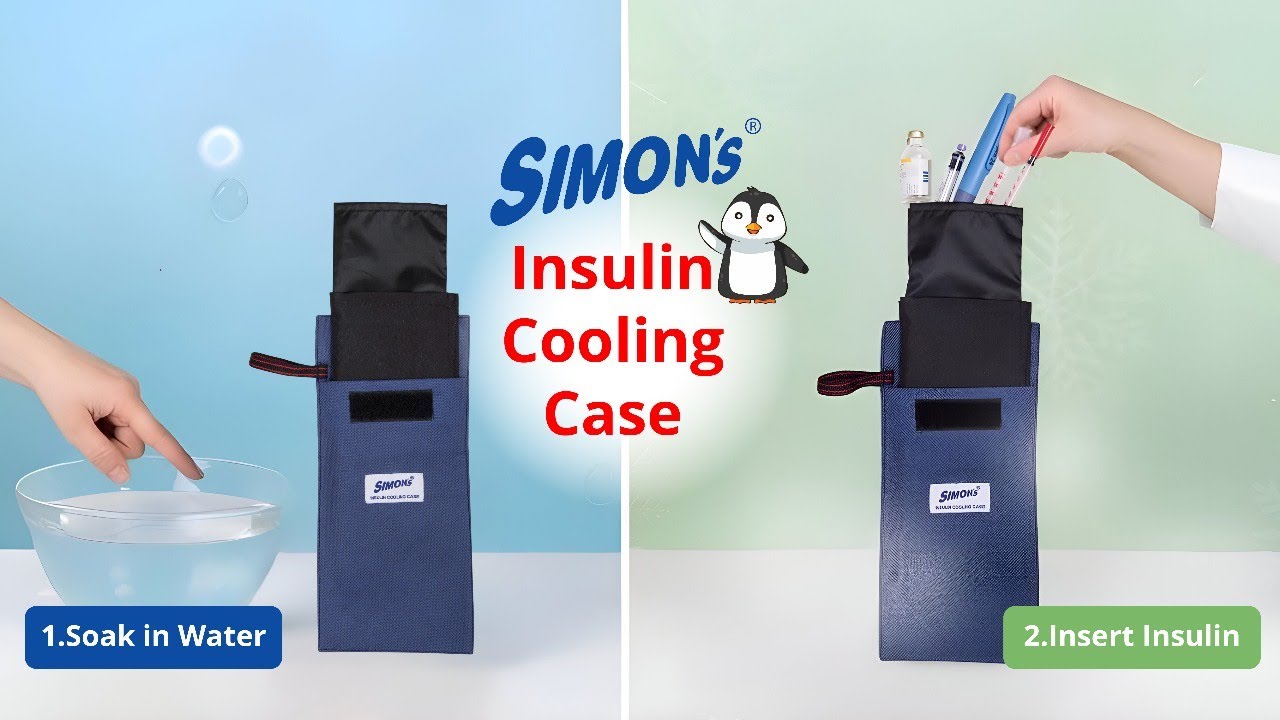 Simon's Insulin Cooling Case for diabetes patients | How to use?