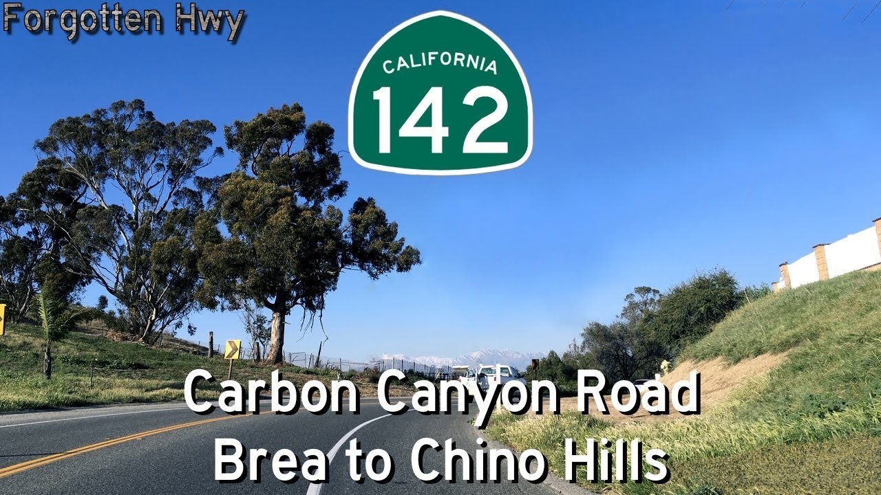 CA 142 North - Carbon Canyon Rd - Brea to Chino Hills (REMIXED)