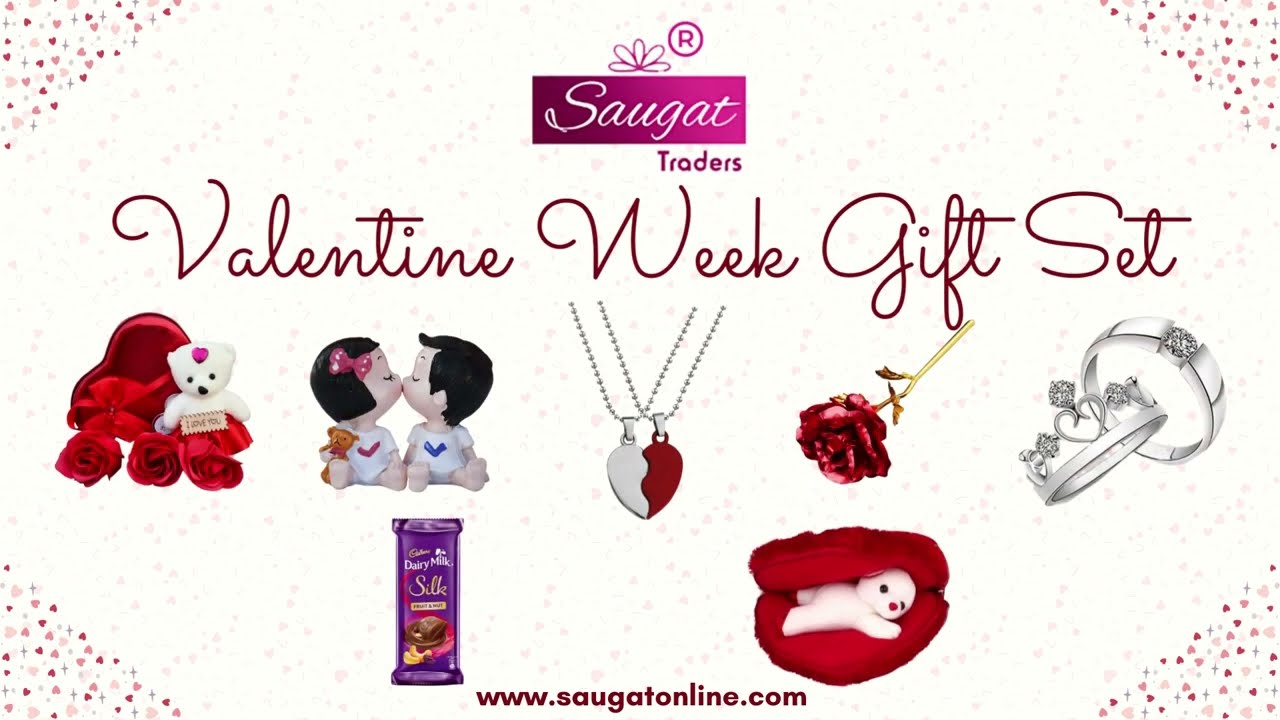 7 Best Valentine Gift Ideas |  Romantic Valentine's Week Gifts for Each Day