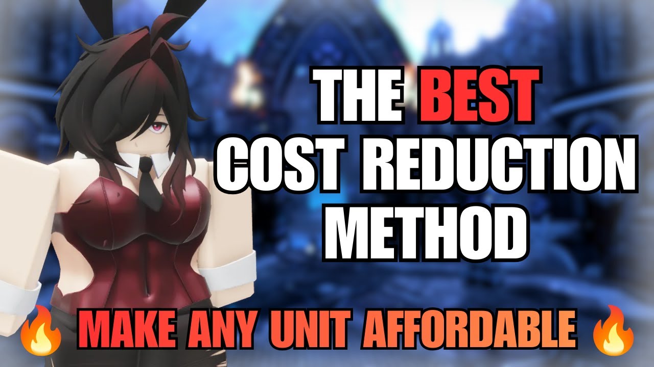 This New META Cost Reduction Method Is OP! (35% Cheaper Units) | Anime Vanguards