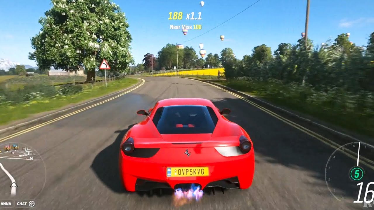 Forza Horizon 4 - Ferrari 458 Italia 2009 - Open World Free Roam Gameplay (HD) [1080p60FPS]