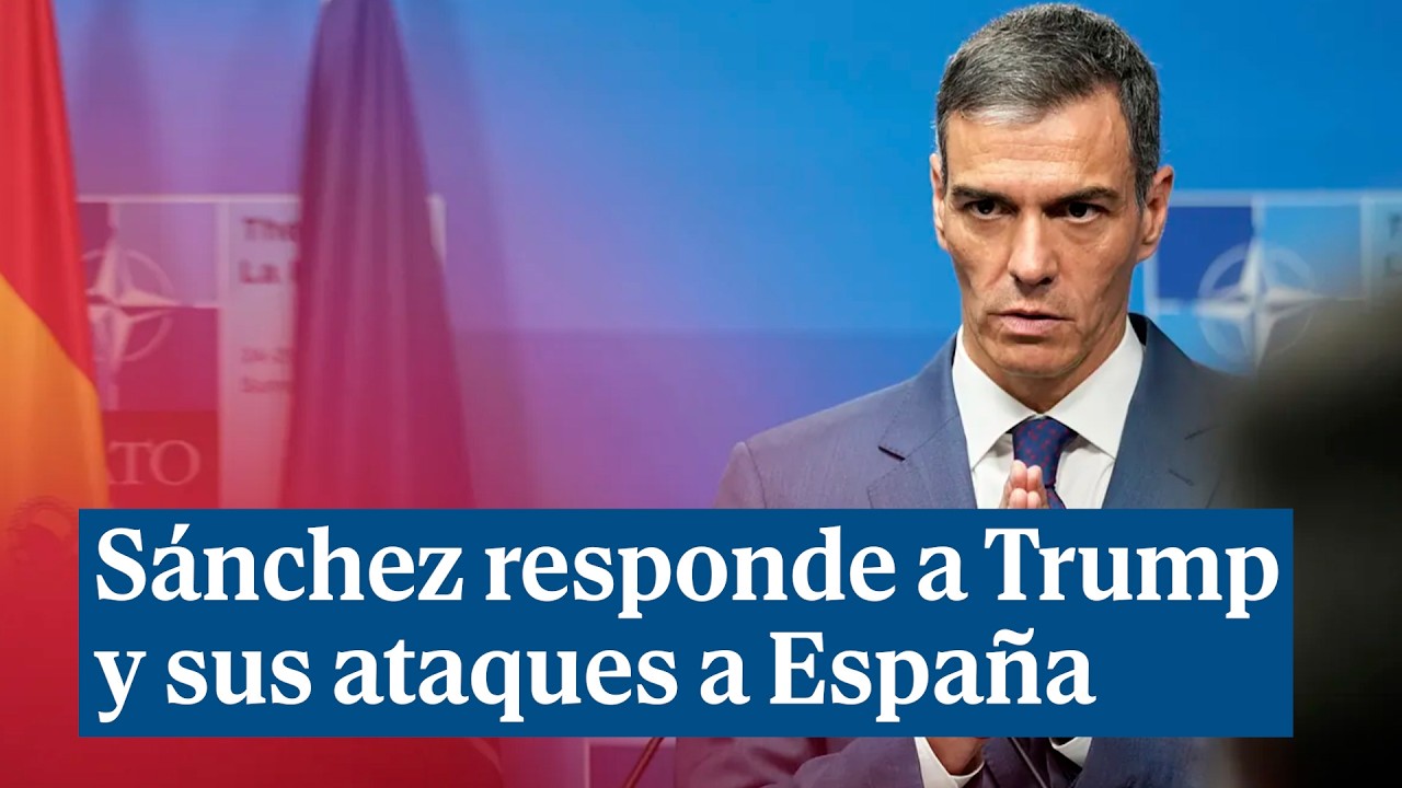 Pedro Sánchez responde a los ataques de Trump: 