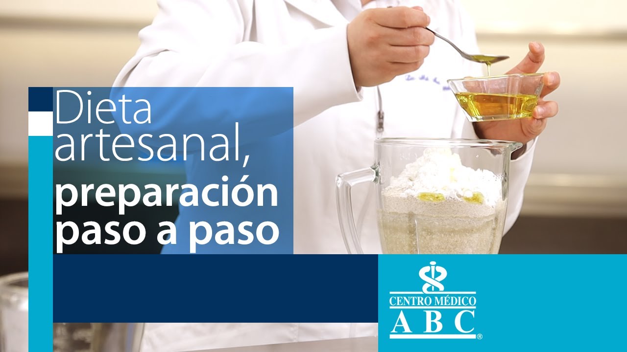 Preparación paso a paso de una dieta artesanal