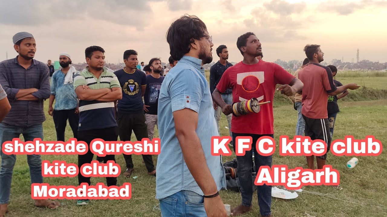 Aligarh K F C .kite club   vs moradabad qureshi kite club