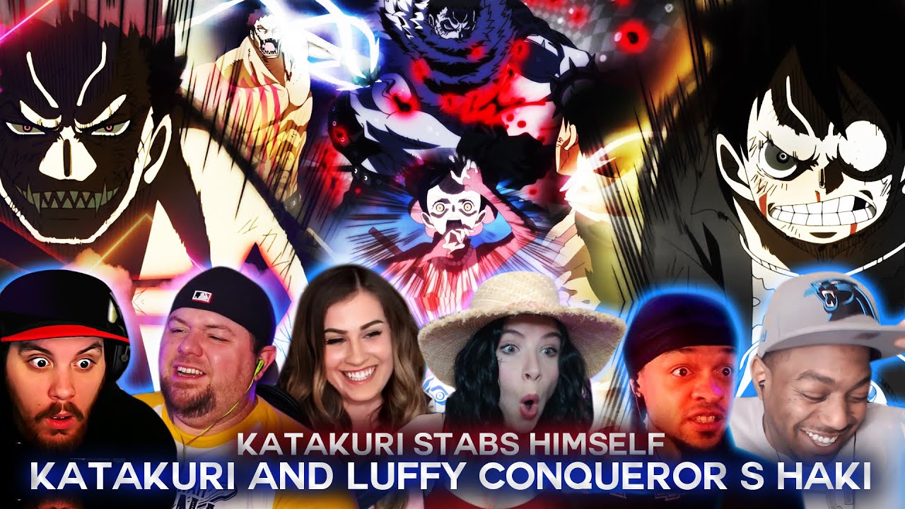 Luffy vs Katakuri Conqueror's Haki Clash ! Katakuri Vs Luffy Part 8 ! Reaction Mashup