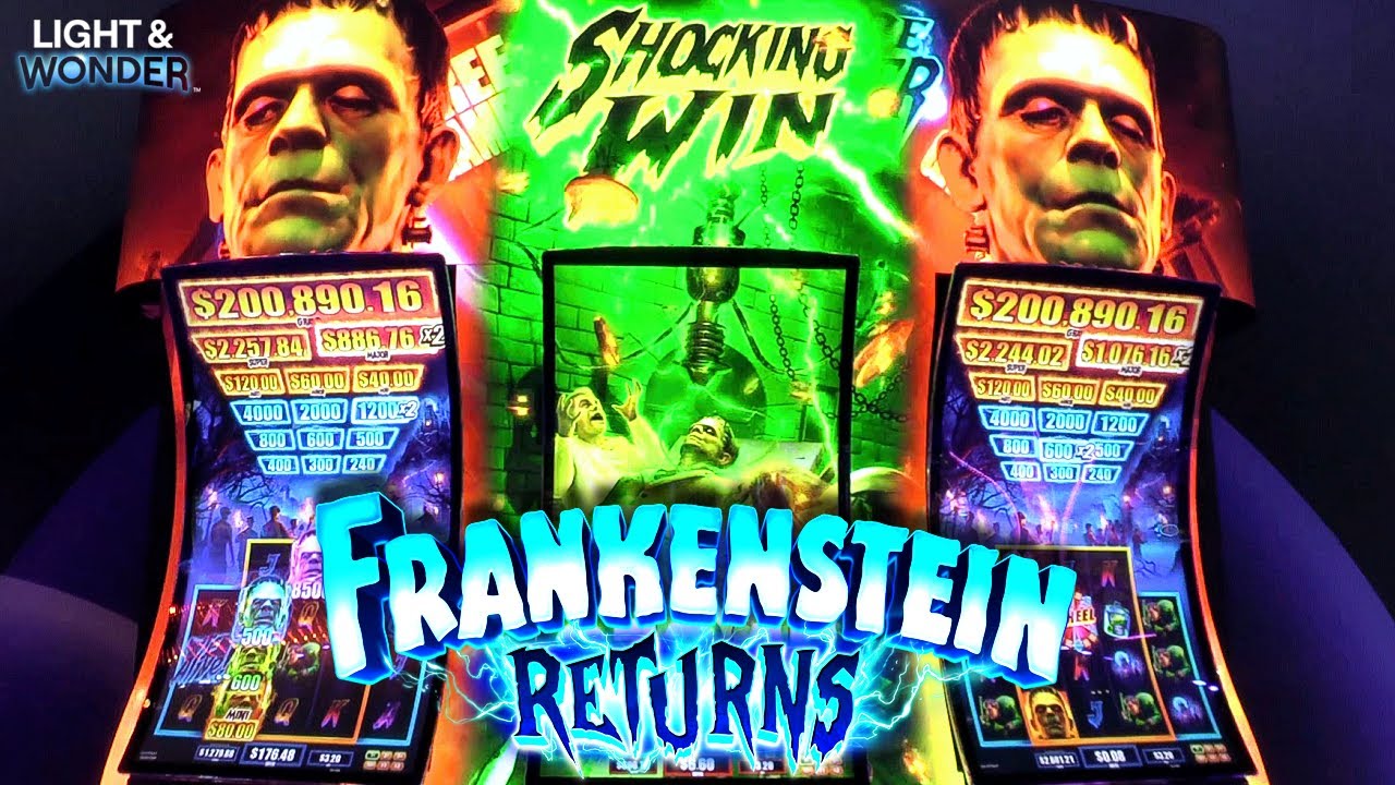Frankenstein Returns Slot Machine from Light & Wonder