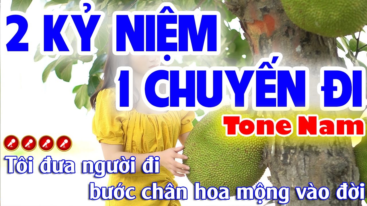 Hai kỷ Niệm Một Chuyến Đi Karaoke Nhạc Sống Tone Nam ( Gm ) - Tình Trần Organ