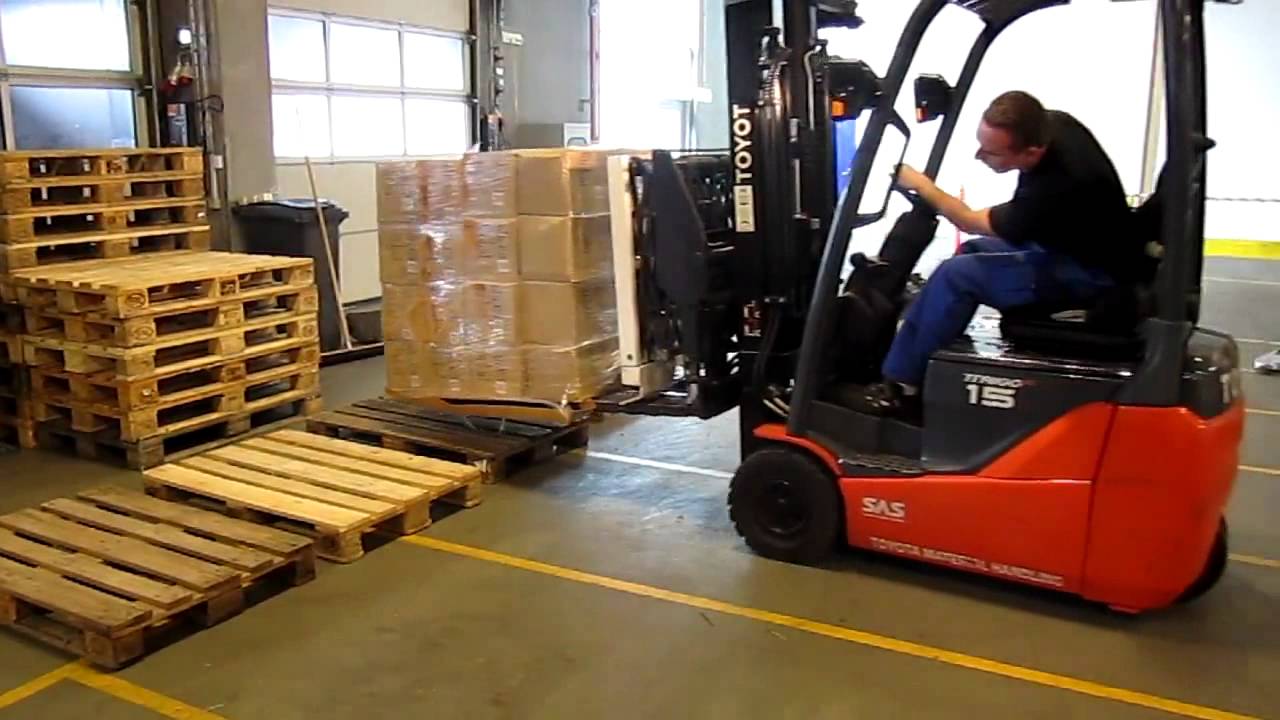 BBJ - ROLLER Push Pull - Placing goods on Pallet