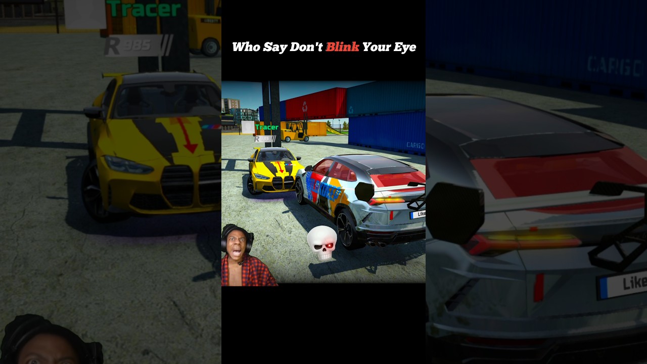 Dont Blink Your Eye💀CarSimulator2 #nobatidao #bmw #shorts #carsimulator #trollface #lamborghini #car