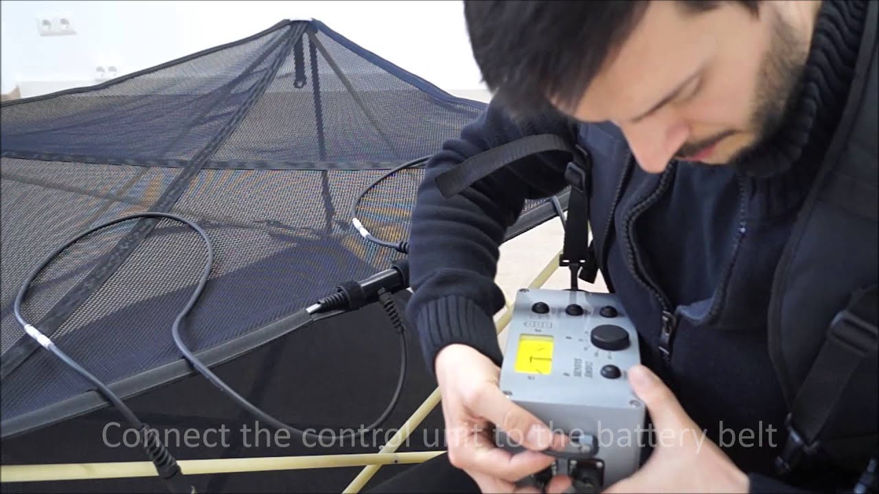SENSYS - SMD12 Metal detector set up and packaging