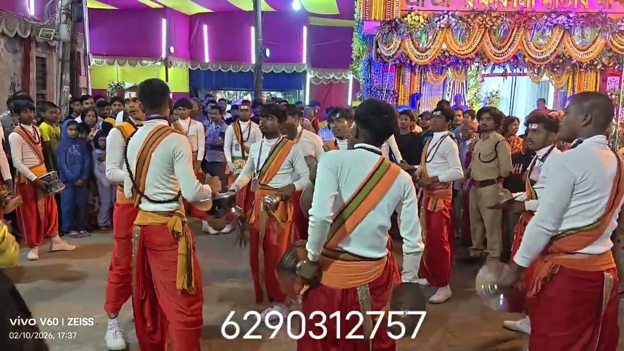 ডুমরু বাজনা 10/02/26 এ প্রোগ্রাম করলাম বেগমপুর কালীপুজোতে -6290312757