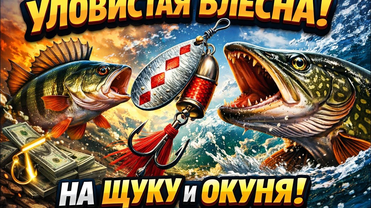 УЛОВИСТАЯ  блесна на щуку окуня изготовление + секрет от зацепа