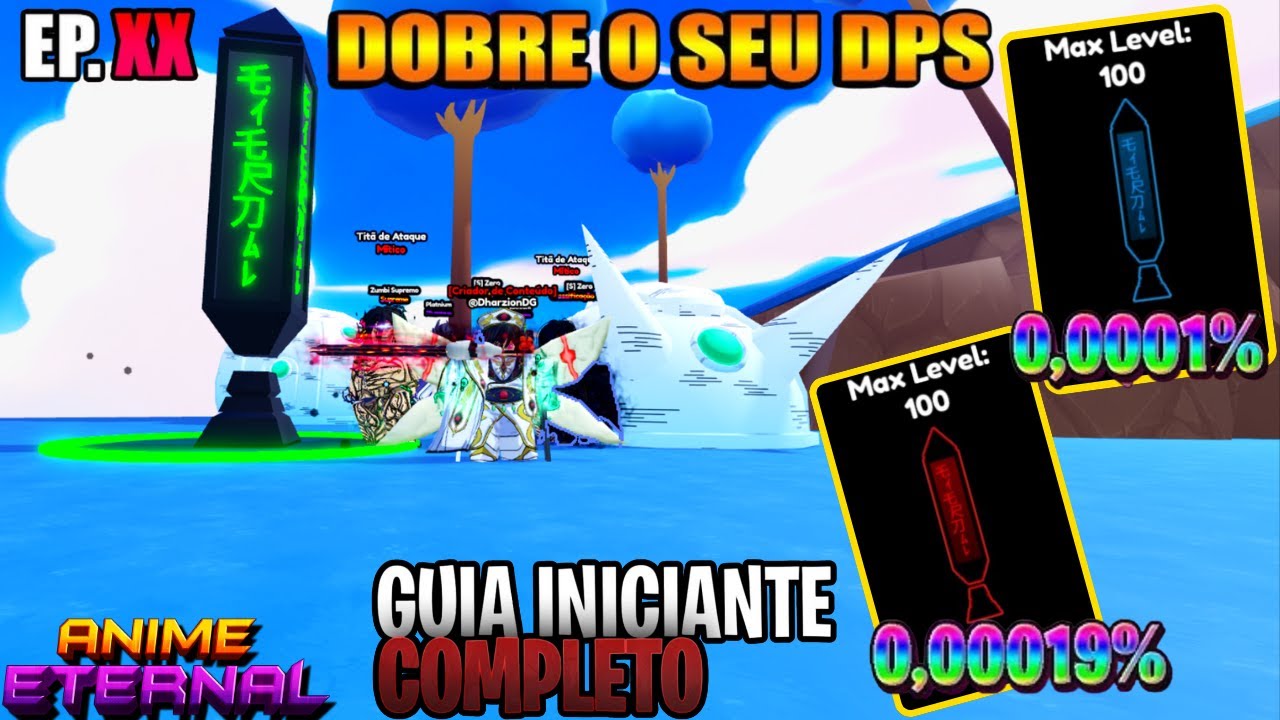 ANIME ETERNAL COMO DESBLOQUEAR O NÍVEL MAX DO OBELISK MUITO RÁPIDO! FIQUE 1000% MAIS FORTE #ugphone