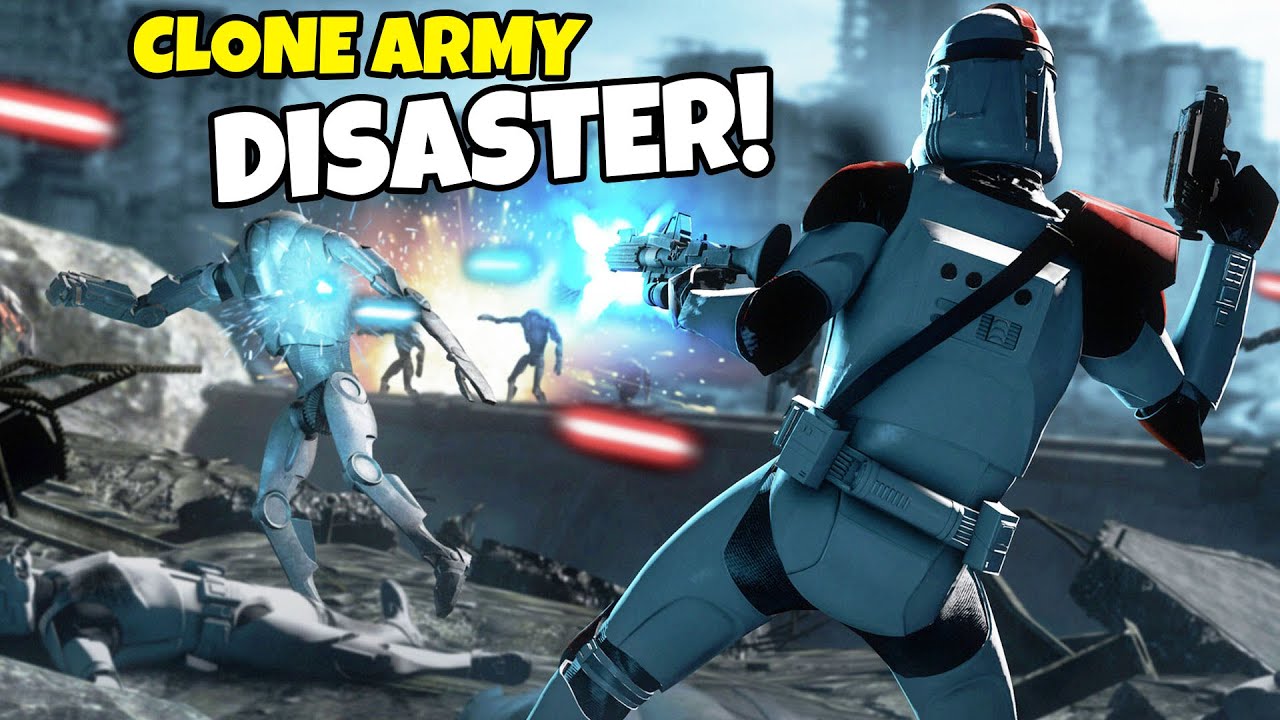 This Clone Legion Battle was a DISASTER! - Star Wars BF2: Road to Max Rank 9