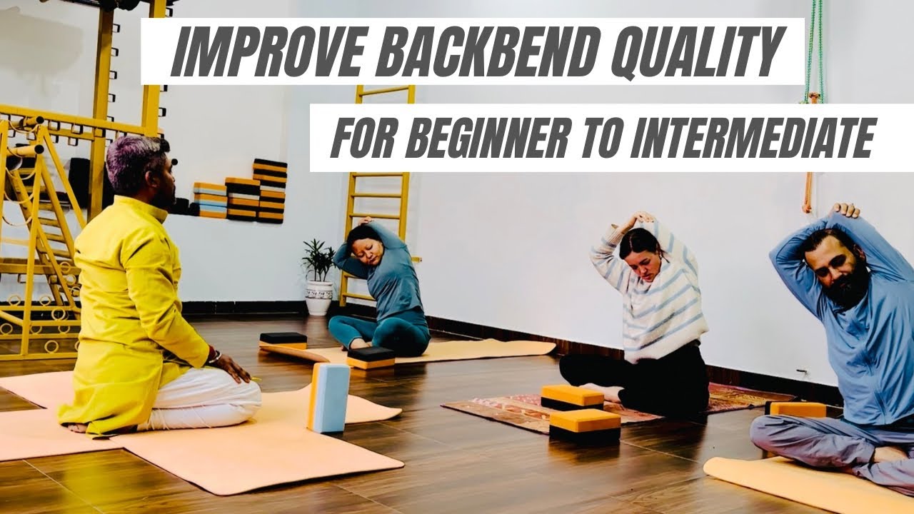 Improve the Body mobility via backbend and shoulder stretching #yoga #backbend #anmolsingh 