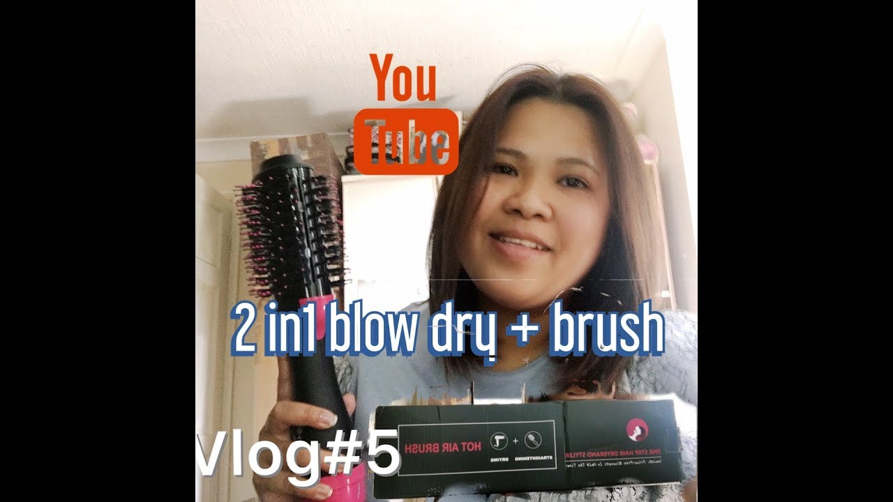 # VLOG 5 Unboxing one stop hair and blow dryer ///Filipino Kurdish British living in England