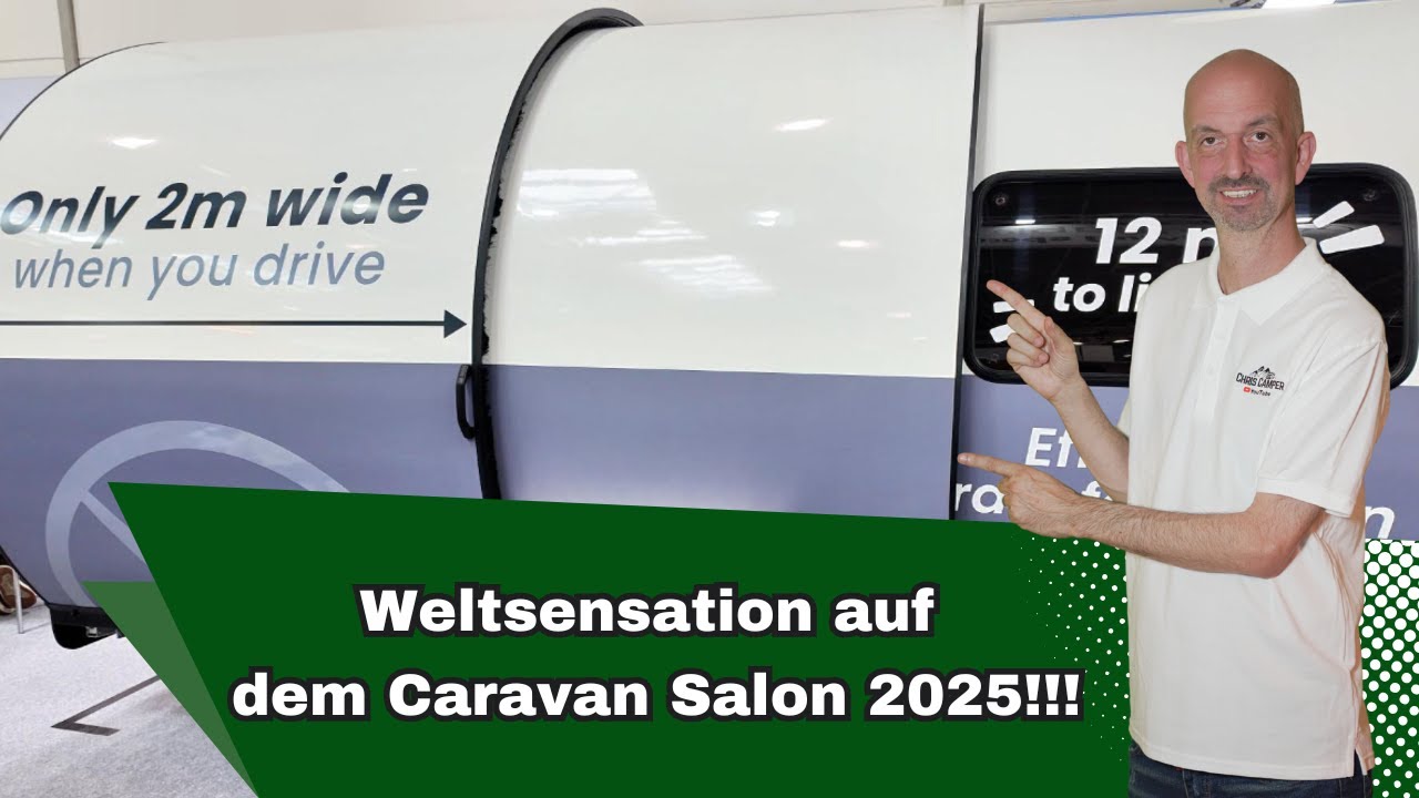 Unglaublich! Dieser Wohnwagen entfaltet sich auf 27 m² – Beauer sprengt alle Grenzen!