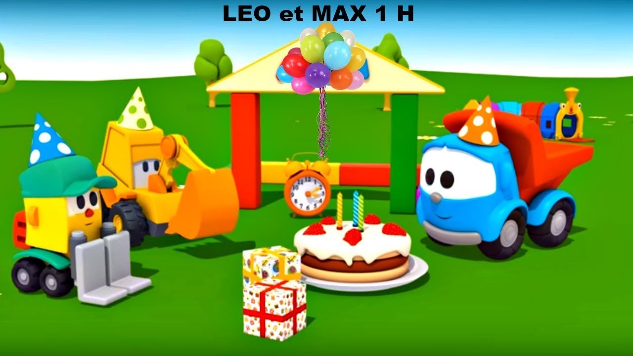 Compilation 1H: Max, L&eacute;o le camion et v&eacute;hicules d'assistances