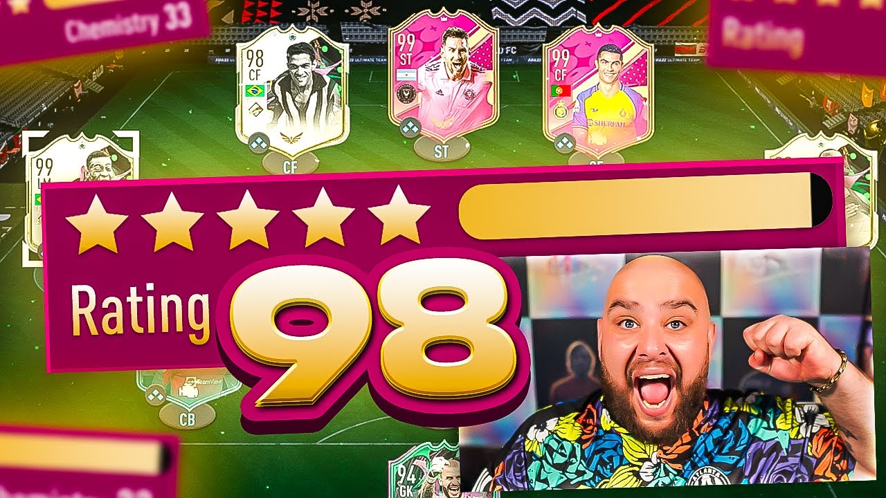 The HIGHEST RATED TEAM On FIFA! 98 RATED!
