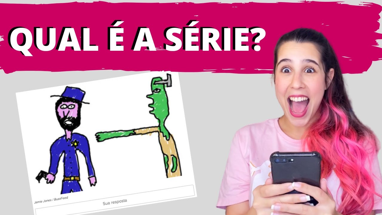 ADIVINHANDO A SÉRIE PELO DESENHO - #QUIZ