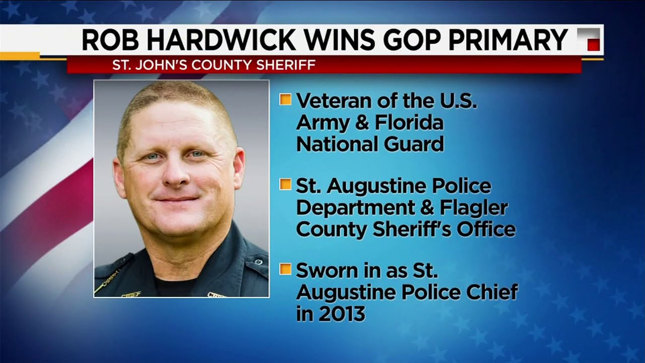 Rob Hardwick Wins St. Johns Sheriff's Race