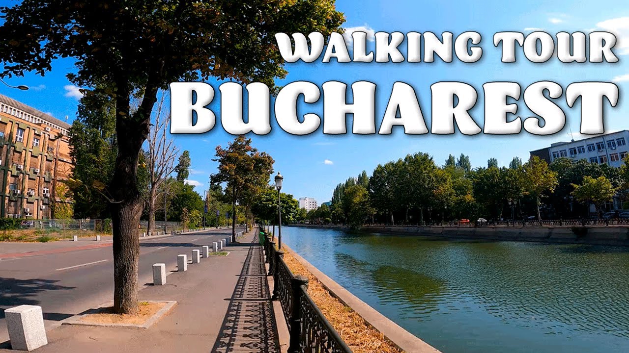 BUCARESTE 4K WALKING TOUR | De Grozăvești ao Palácio do Parlamento | ROMÊNIA 🇷🇴