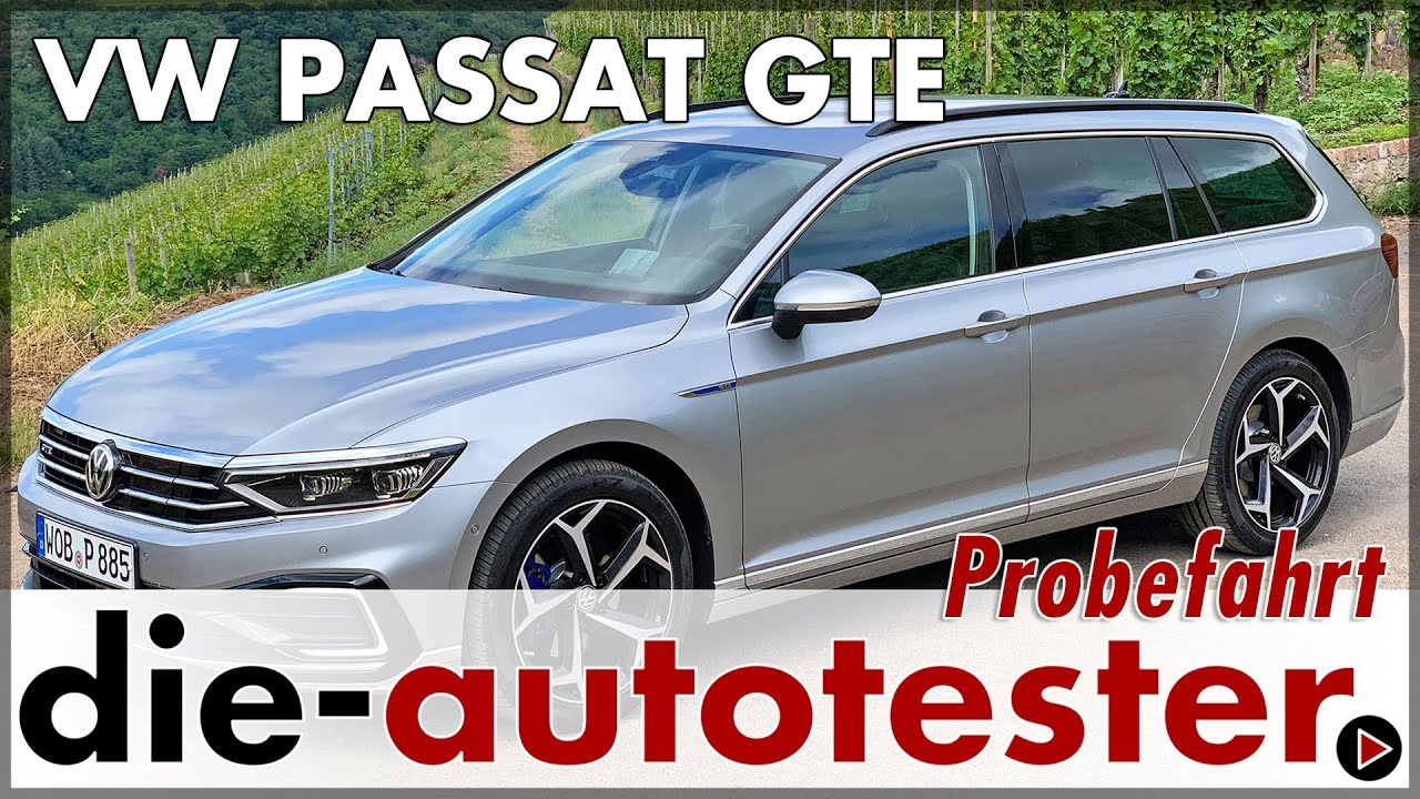 2019 VW Passat GTE Variant Facelift Probefahrt Verbrauch Reichweite Hybrid Test Review | Deutsch