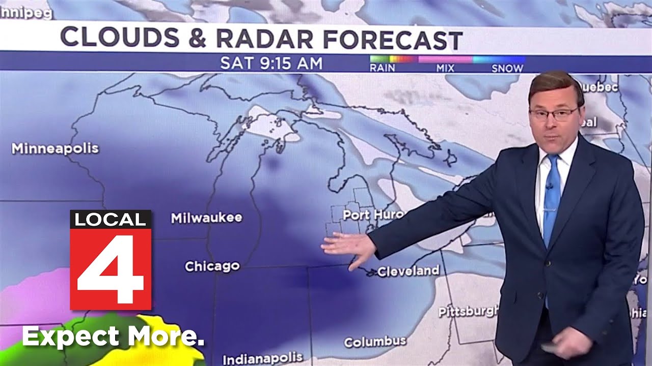 Metro Detroit weather forecast Nov. 23, 2025 -- 7:45 a.m. Update