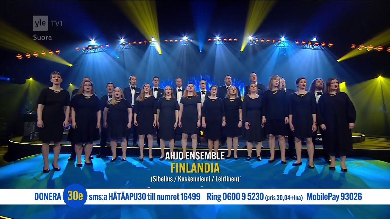 Ahjo Ensemble - Finlandia (LIVE @ Apua Ukrainaan 2)