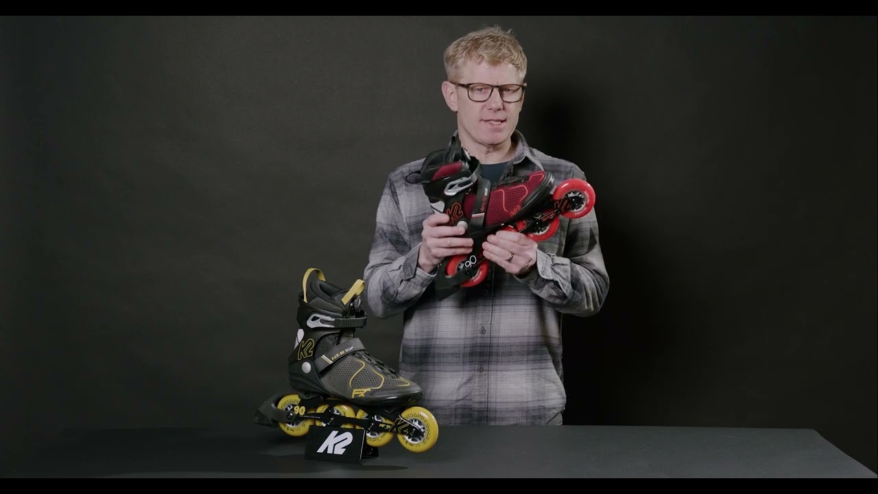 K2 F.I.T. 90 BOA and Alexis 90 BOA Inline Skates