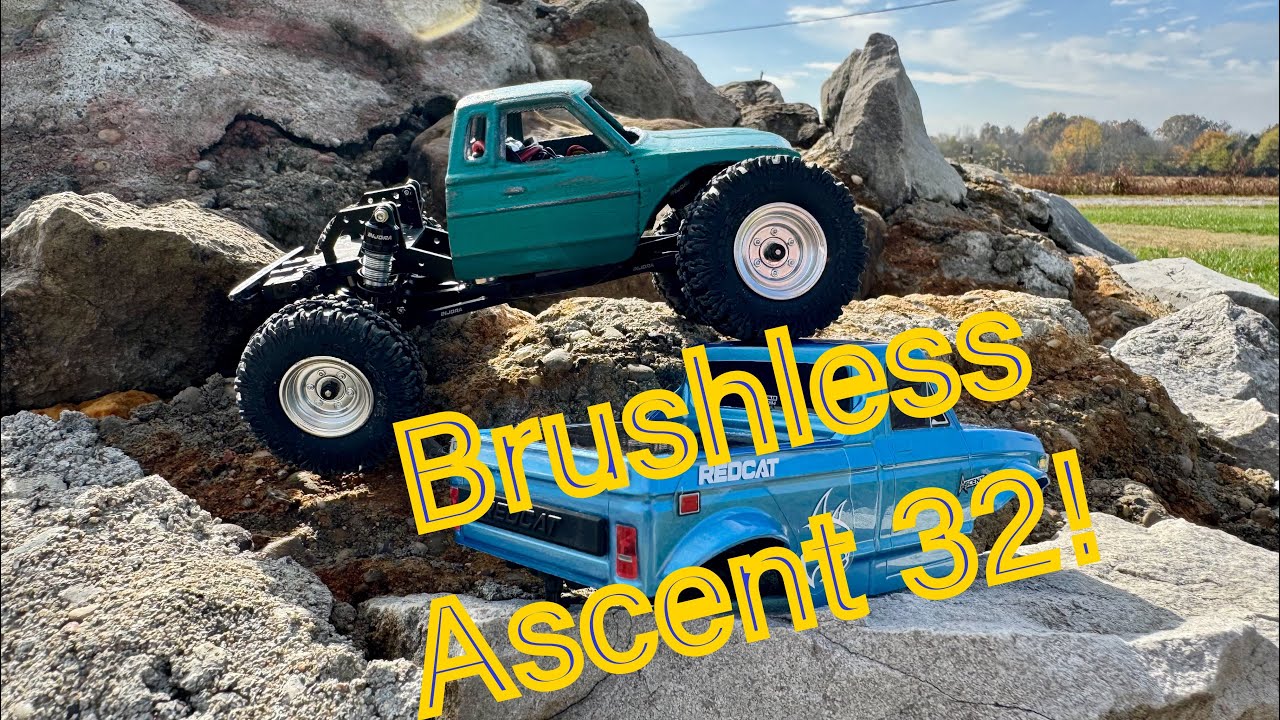 Redcat Ascent32 Электроника и замена кузова!
