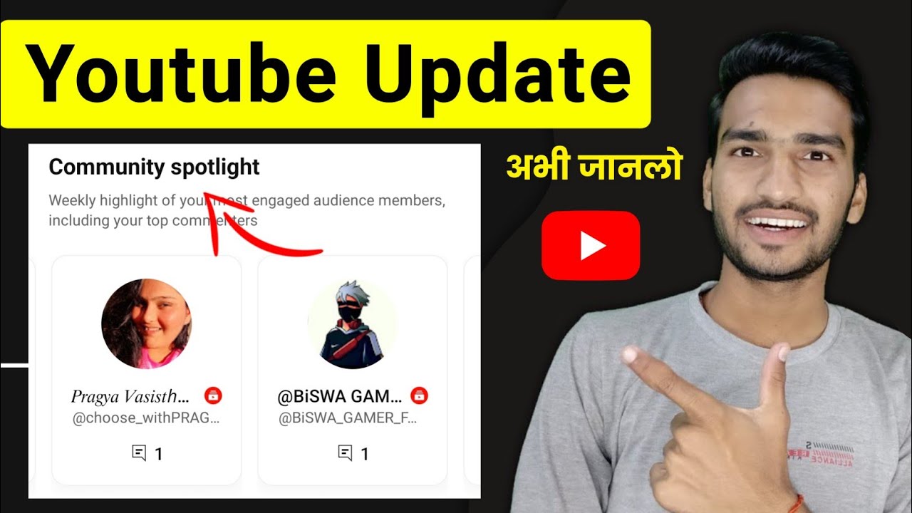 Community Spotlight on Yt Studio | Youtube New Update 2025 | Community Stoplight kya hai?