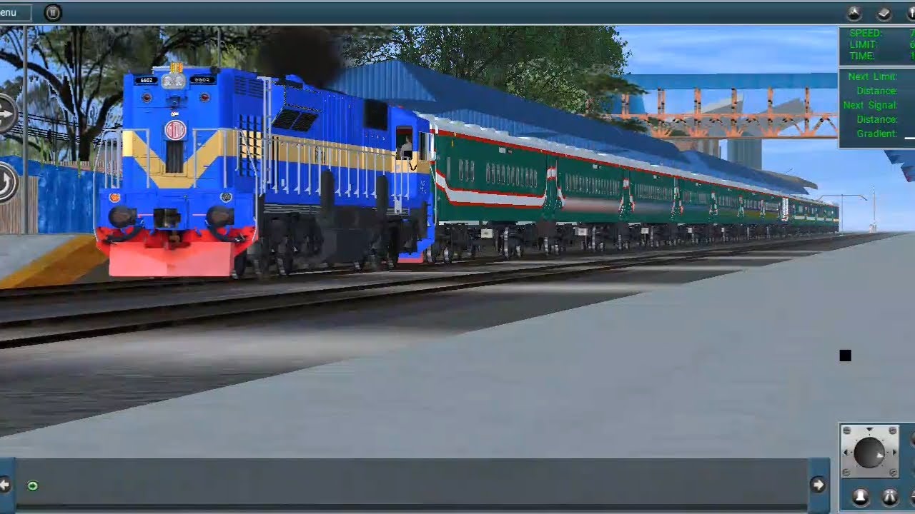 Nilshagor Express departure Chilahati Railway Station 👍