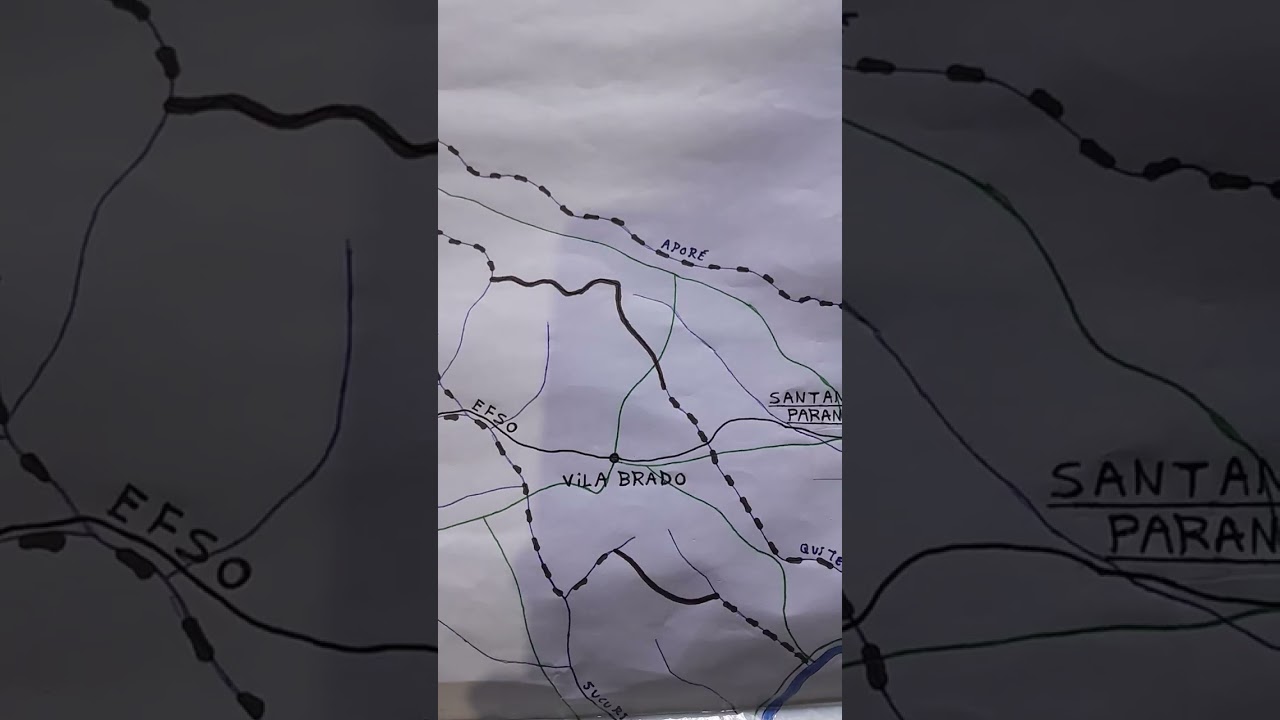 Meu mapa imaginário do Mato Grosso do Sul de 1900 (i). Jonas A.X.S