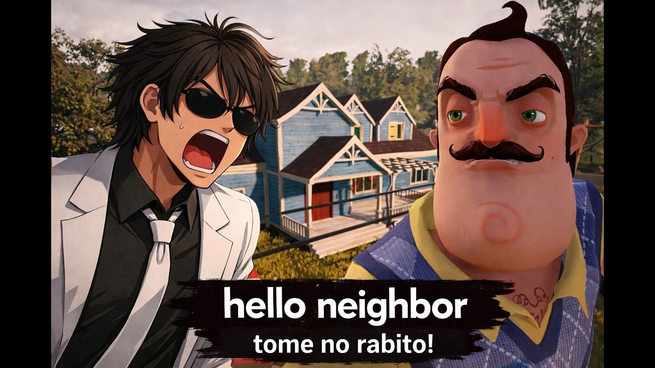 Jogando hello neighbor alpha 1.5 (passei muita raiva)!!!