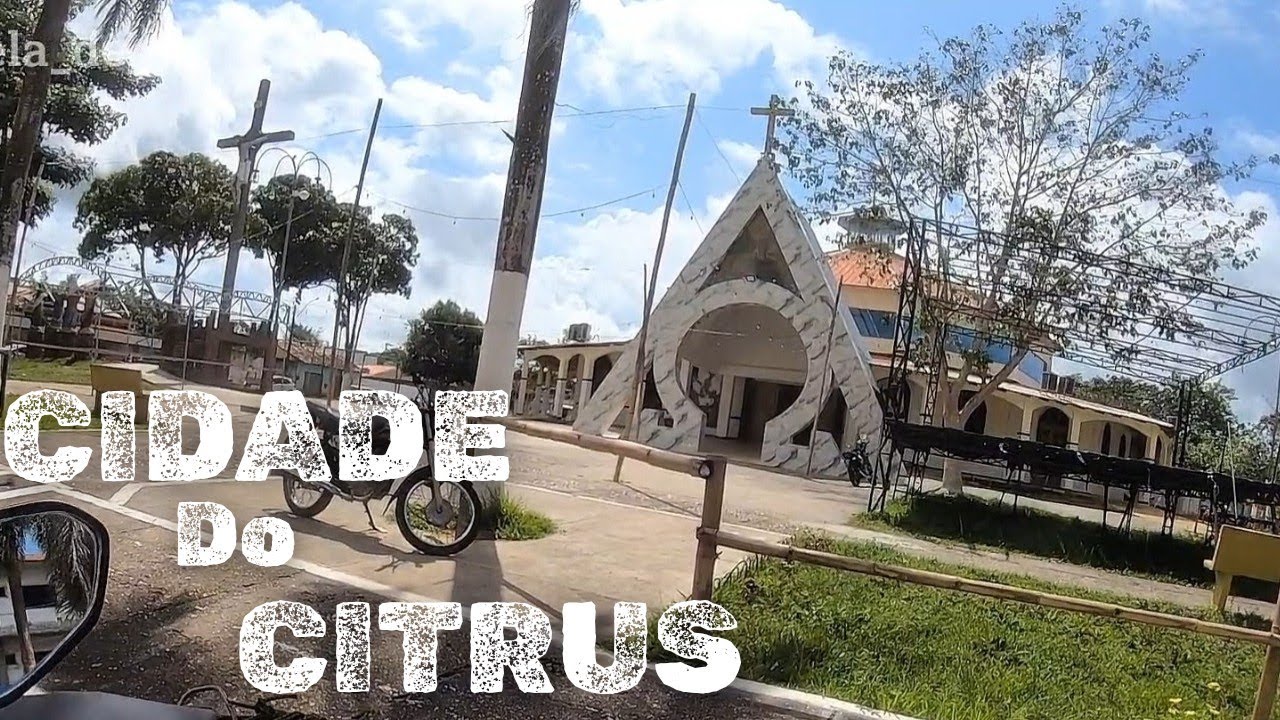 Explorando a Cidade do Citrus - Terra da Laranja  - 🛑 CAPITÃO POÇO 🛑 🏍️🌎