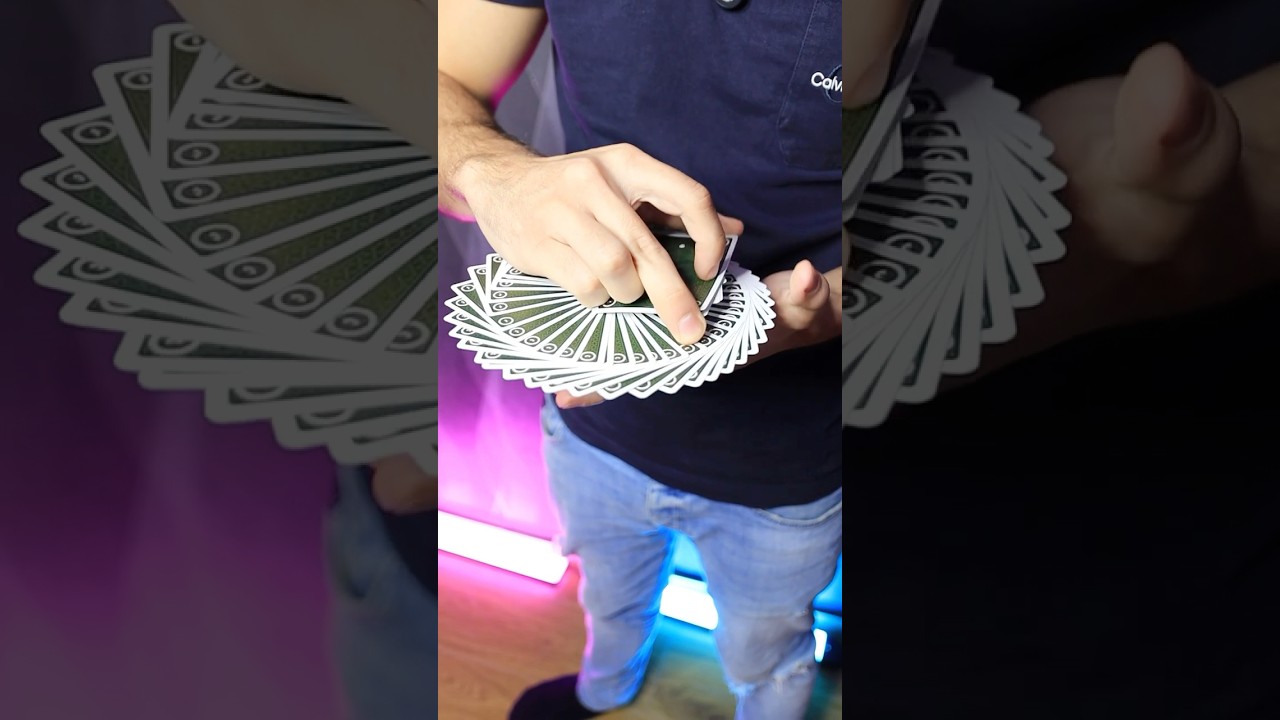 הטריק הכי יפה עם קלפים (ריפל פאן) #ליאורתעשהליקסם