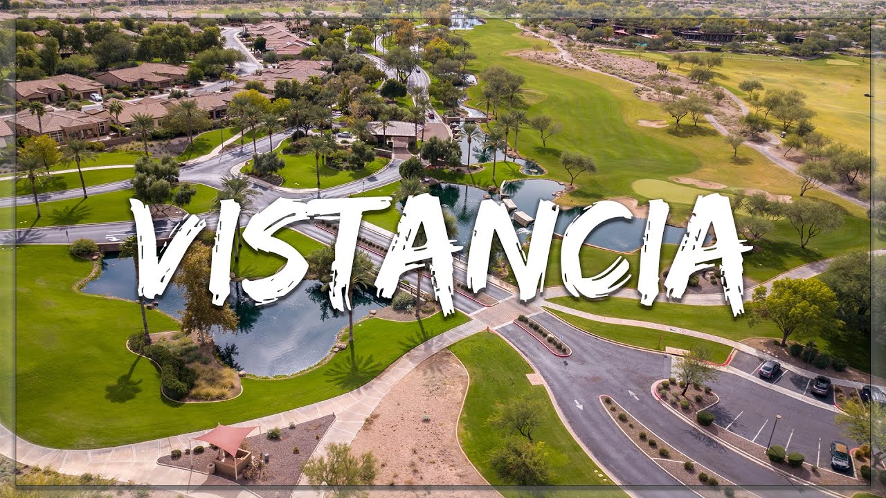 Vistancia, Peoria Arizona Aerial Drone Footage in 5.4k