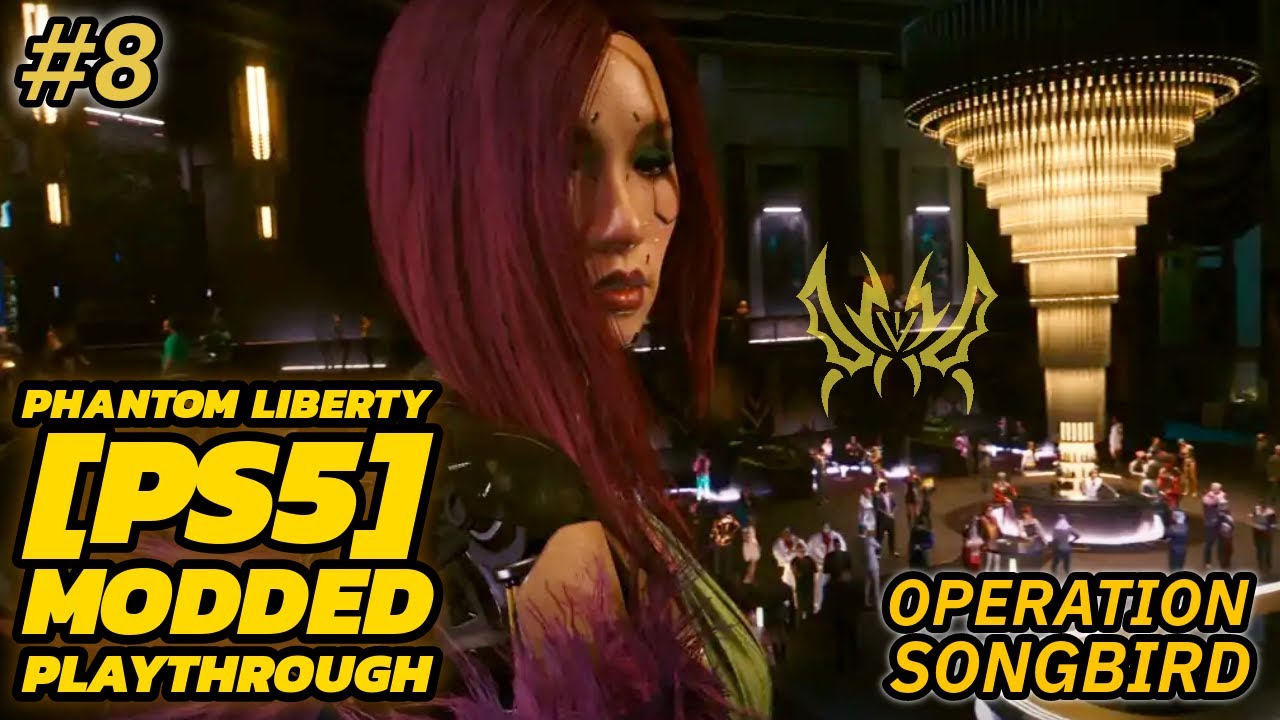 🔴Cyberpunk 2077 Phantom Liberty DLC: Modded Gameplay Part #8 #phantomliberty #ps5cheats
