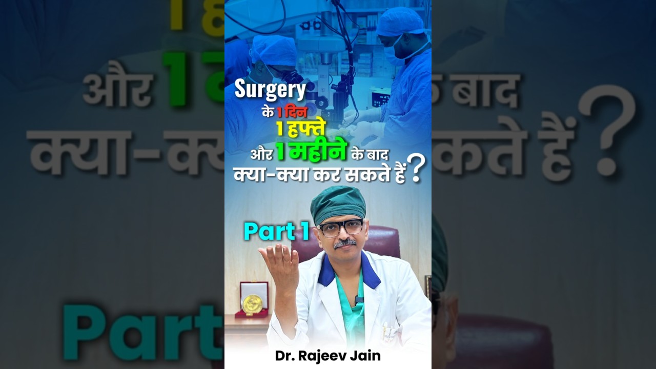 17 Post Eye Surgery Precautions-Part 1 | Do's and Don'ts Next Day of Surgery | Dr. Rajeev Jain