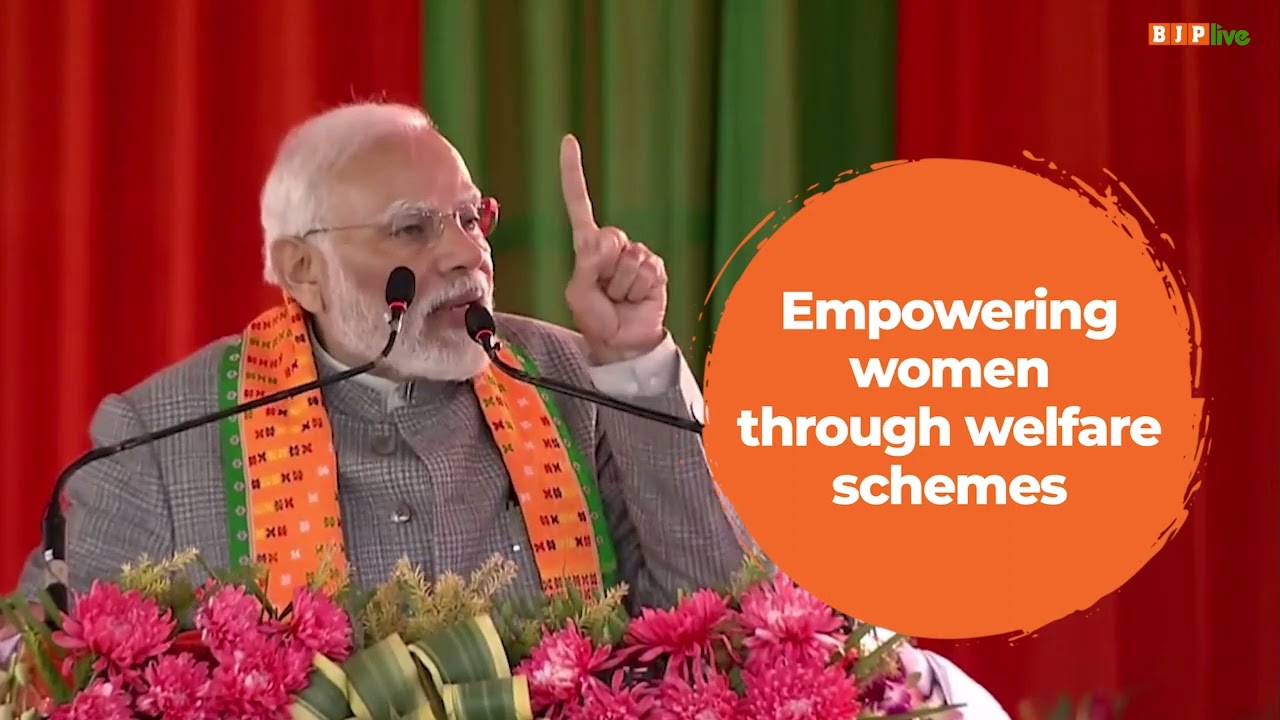 The majority of beneficiaries of welfare schemes from Tripura are women.
