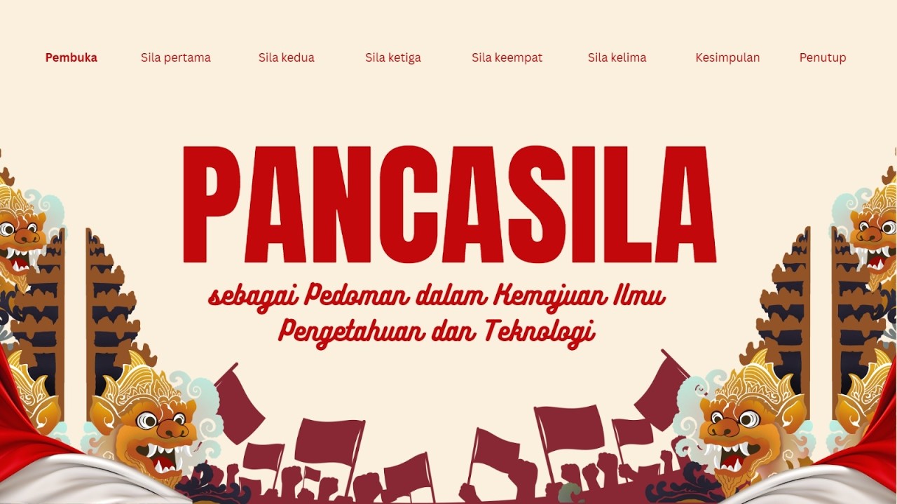 Pancasila sebagai Pedoman dalam Kemajuan Ilmu Pengetahuan dan Teknologi