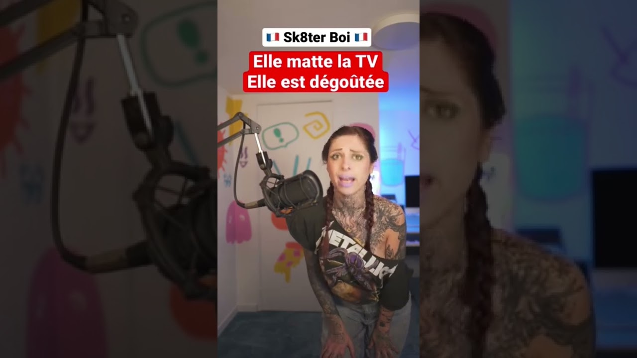 Sk8ter Boi en fran&ccedil;ais (chaud🤦🏻&zwj;♂️🤦🏼&zwj;♀️)  #shorts #translatesong  #traductionfran&ccedil;aise  #frenchcover