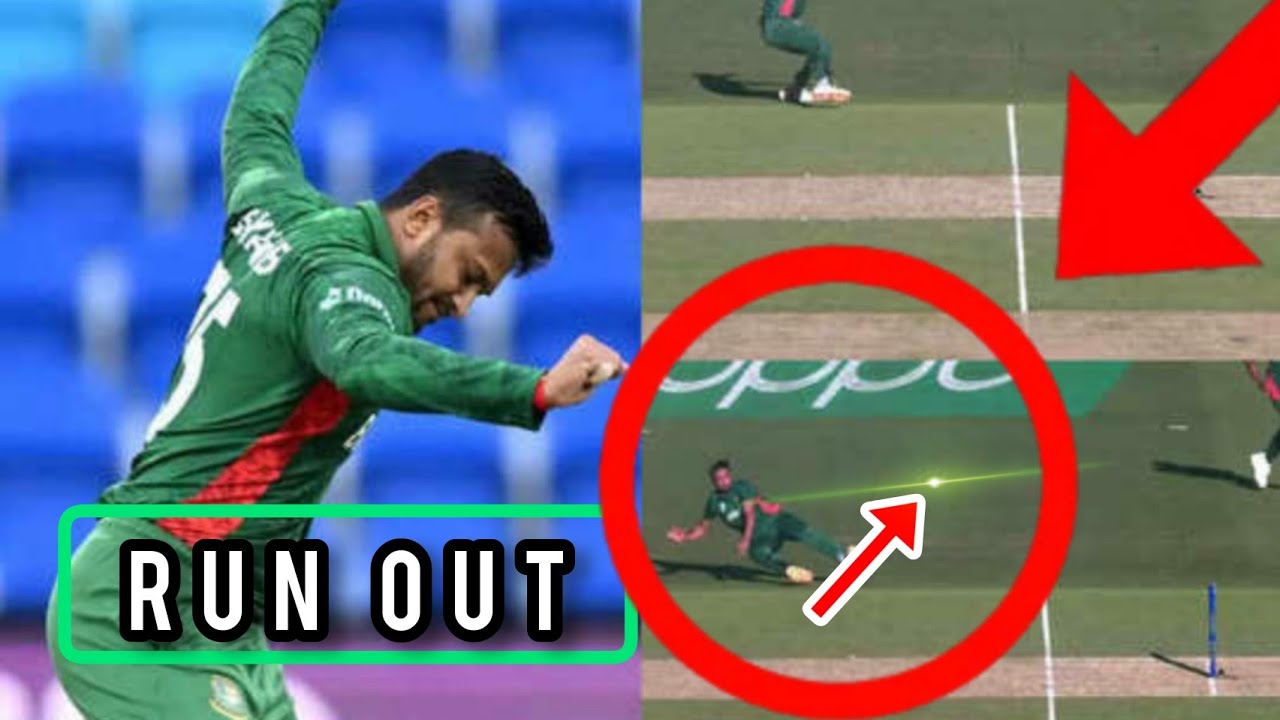 Bangladesh vs Zimbabwe Match Turning moment / Shakib Al Hasan Run Out /ZIM VS BAN /WT20
