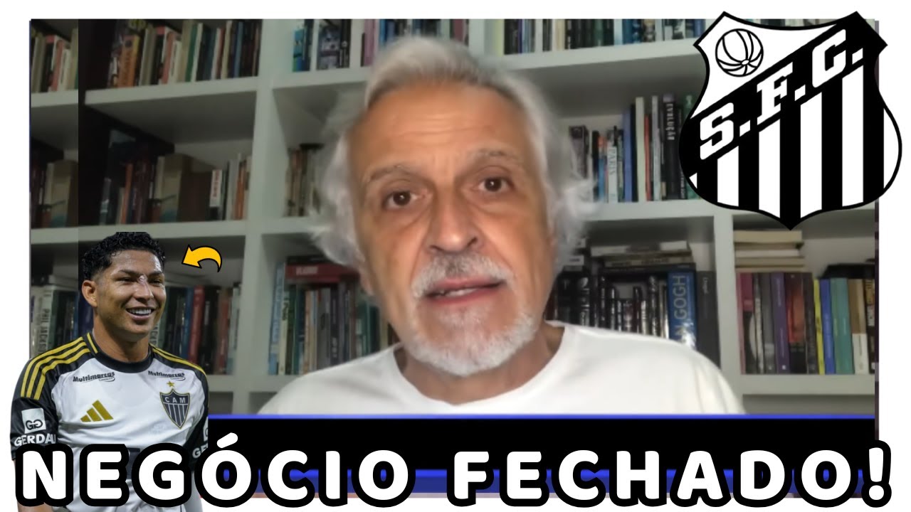 NOTÍCIA QUENTE NO SANTOS! FÁBIO SORMANI TRAZ AS ÚLTIMAS NOTÍCIAS DO SANTOS!