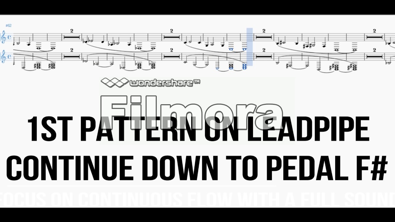 Stamp Exercise 3 (Extended: M.P. Buzzing; Leadpipe Buzzing; Trumpet; Range from Pedal F#-Double C)
