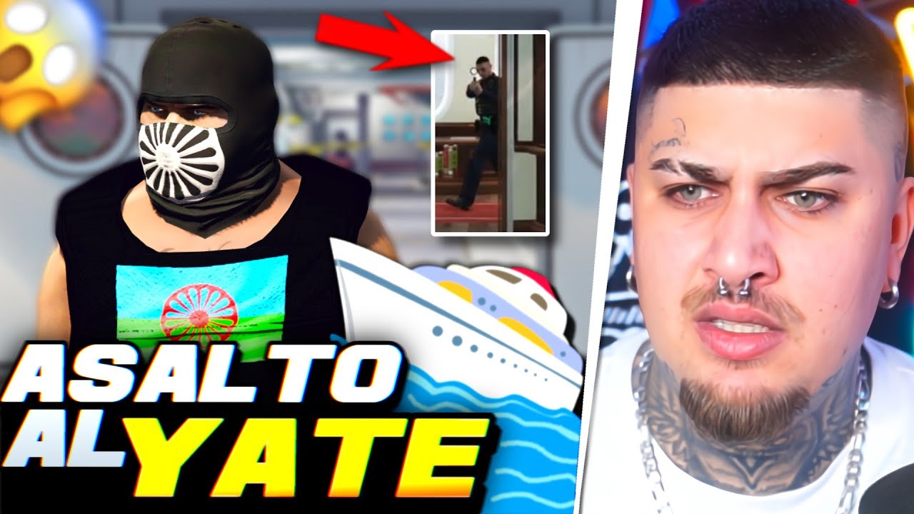 ASALTAMOS EL YATE 🤑 SALE BIEN❓ LOS PUSKAS 🔫 GTAV RP #18