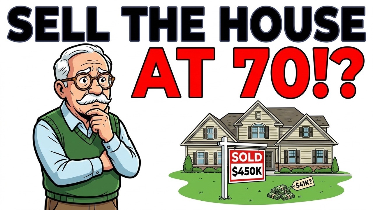 Selling Your House at 70 Frees Up Less Money Than You Think