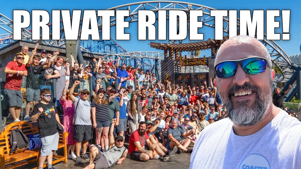 We Took Over Blackpool Pleasure Beach… Literally!