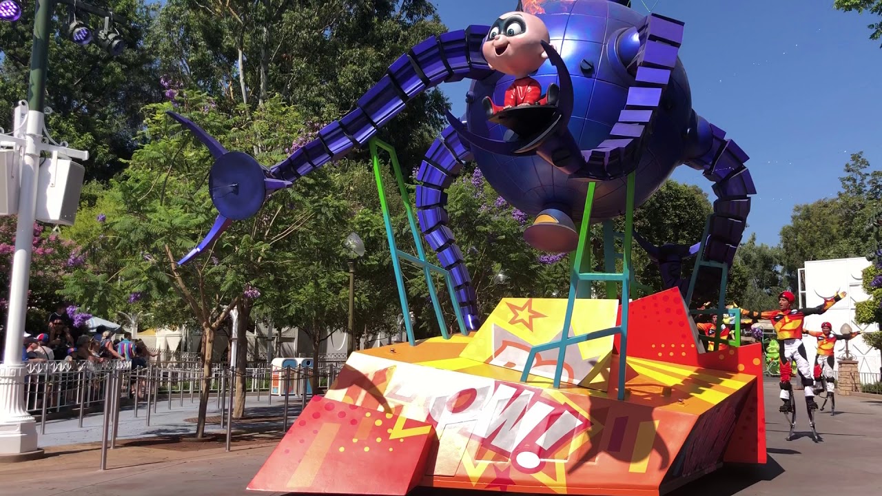 Pixar Play Parade (July 4, 2018 near Small World)